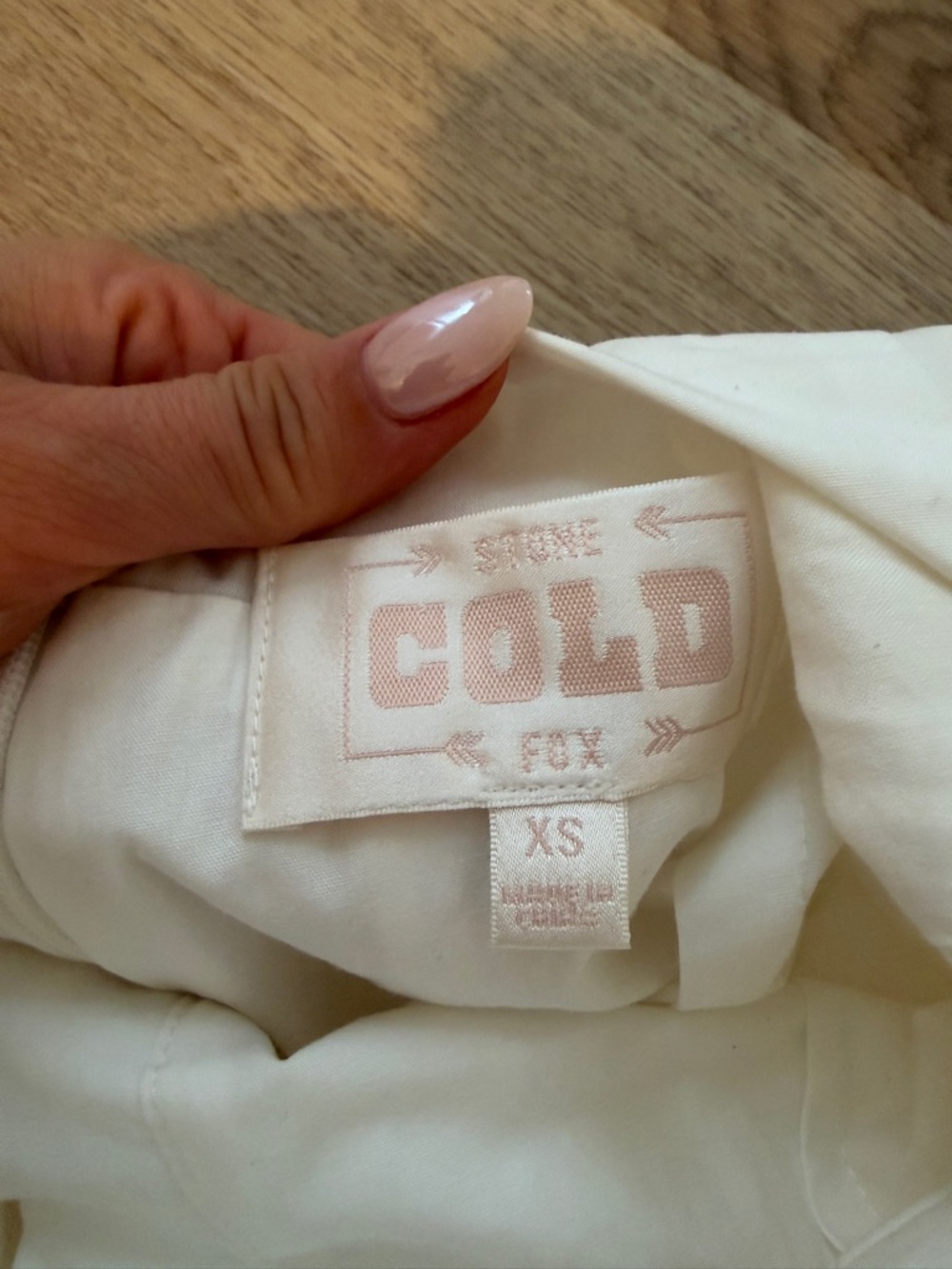 Stone Cold Fox Revolve White Heather Halter mini romper dress XS - Picture 10 of 10